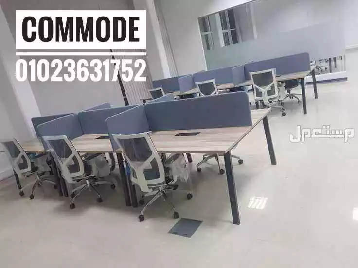 خليه عمل بارتيشن مكاتب موظفين وحدات كول سنتر مكتب ورك ستيشن work station partition desk اثاث مكتبي