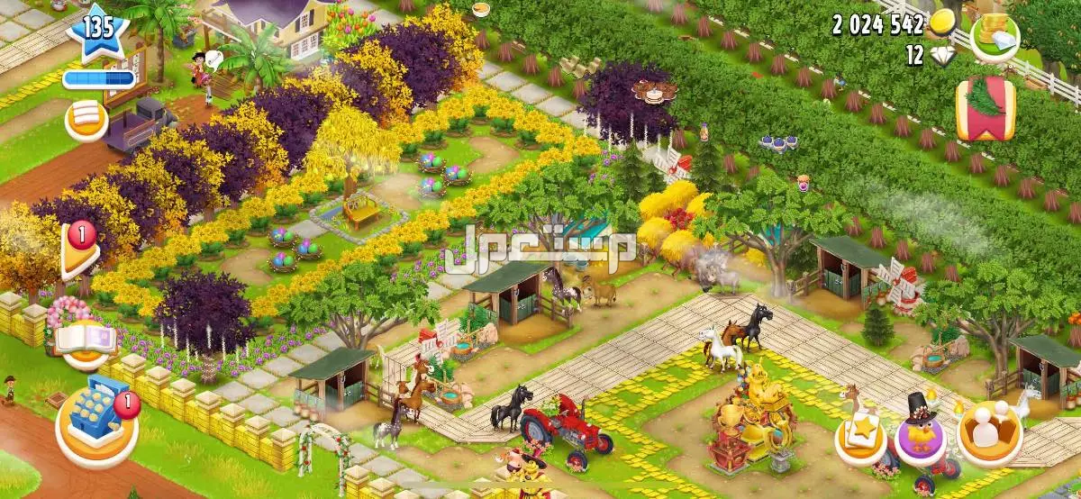 مزرعة هاي داي 800ريال بتصميم جميل بكل مافيها ومخزن فل