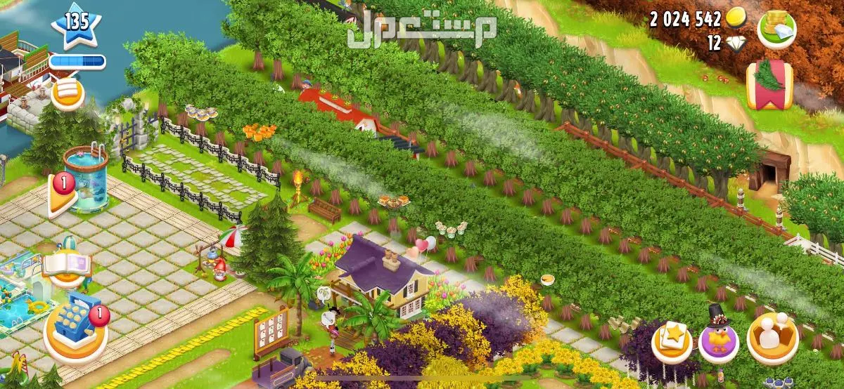 مزرعة هاي داي 800ريال بتصميم جميل بكل مافيها ومخزن فل