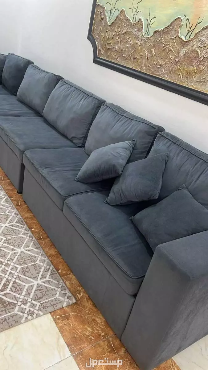 كنب حرف L اخذته جديد تفصيل ماكمل معي سنه