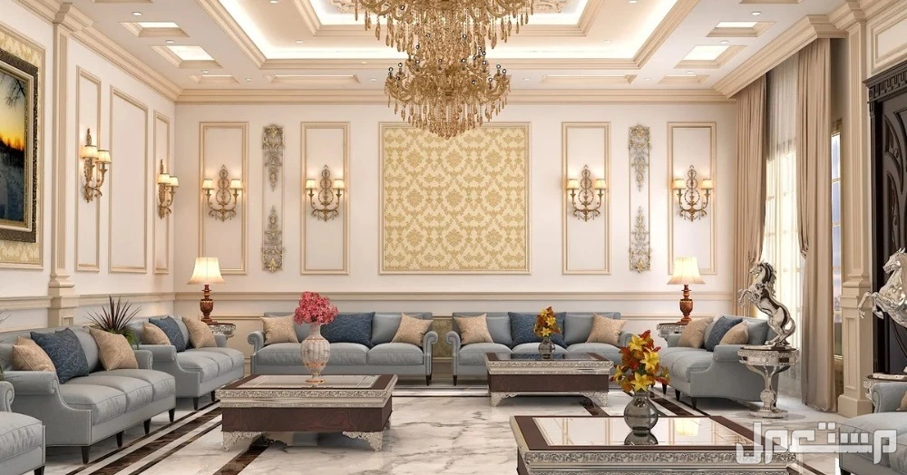 أفضل ألوان كنب مجالس الرجال والنساء لعام 2025 الديكور في مجالس النساء