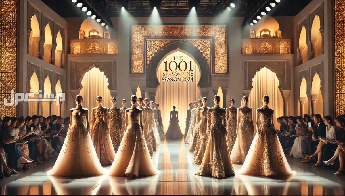 أجمل صيحات جمالية في عرض 1001 موسم في السعودية (صور) عرض الأزياء