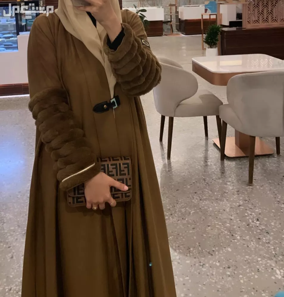 10 موديلات عبايات شتوية طويلة..موضة 2025 عباية شتوية نسائية