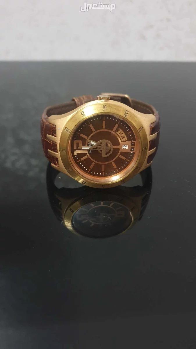 ساعة سواتش نظيفة جلد في مكة المكرمة بسعر 500 ريال سعودي