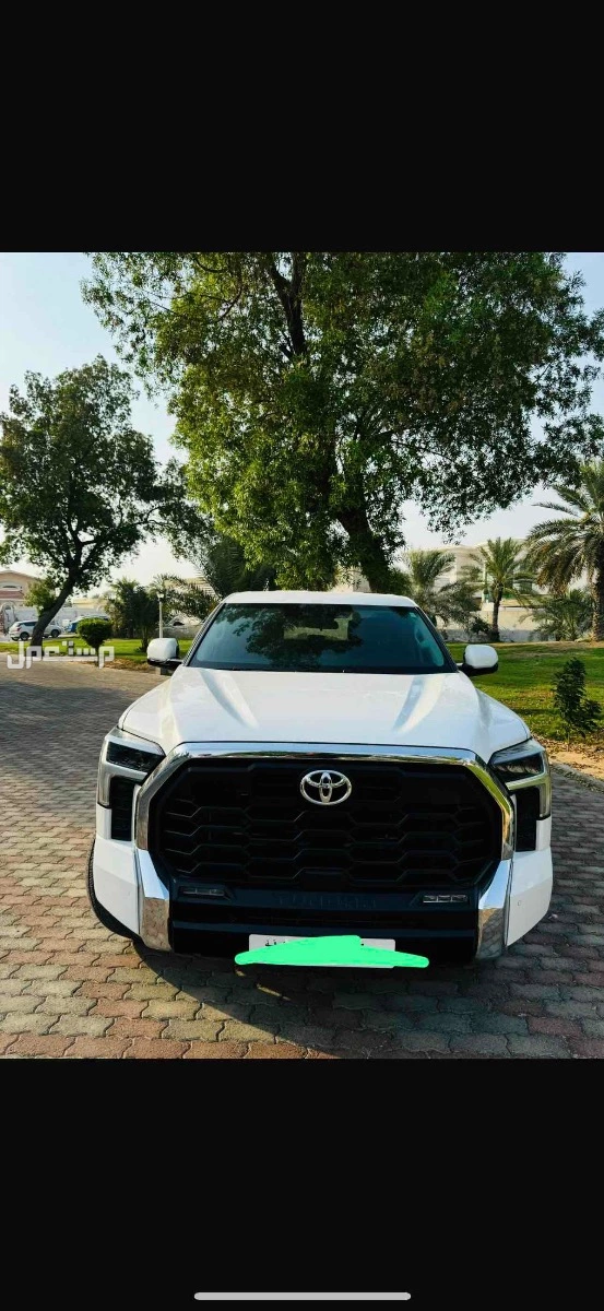تويوتا تندرا 2023 في الشارقة بسعر 192 ألف درهم إماراتي