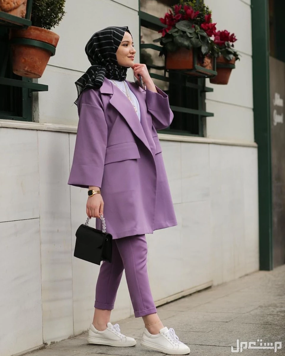 بدل حريمي كلاسيك للمحجبات: أفضل التصاميم والأسعار بدل عملية وانيقة للمحجبات