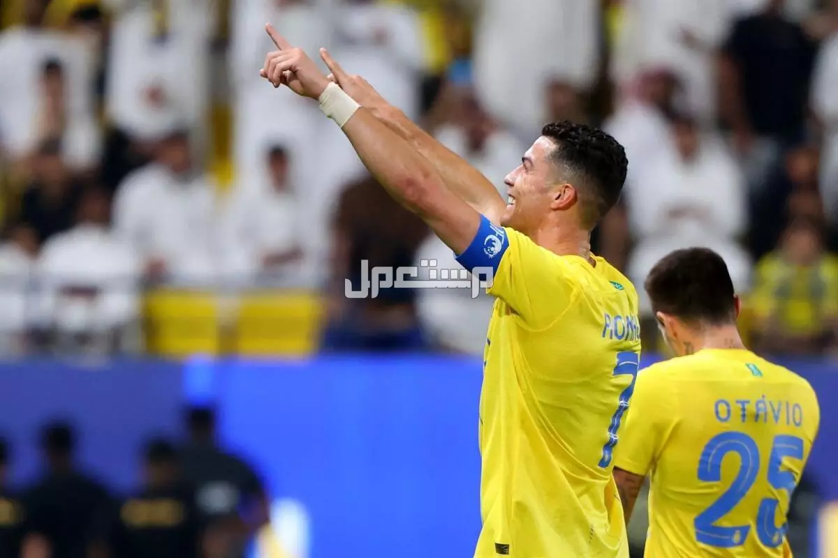 موعد مباراة النصر وضمك في دوري روشن 2024 الجولة الثانية عشر كريستيانو رونالدو لاعب نادي النصر