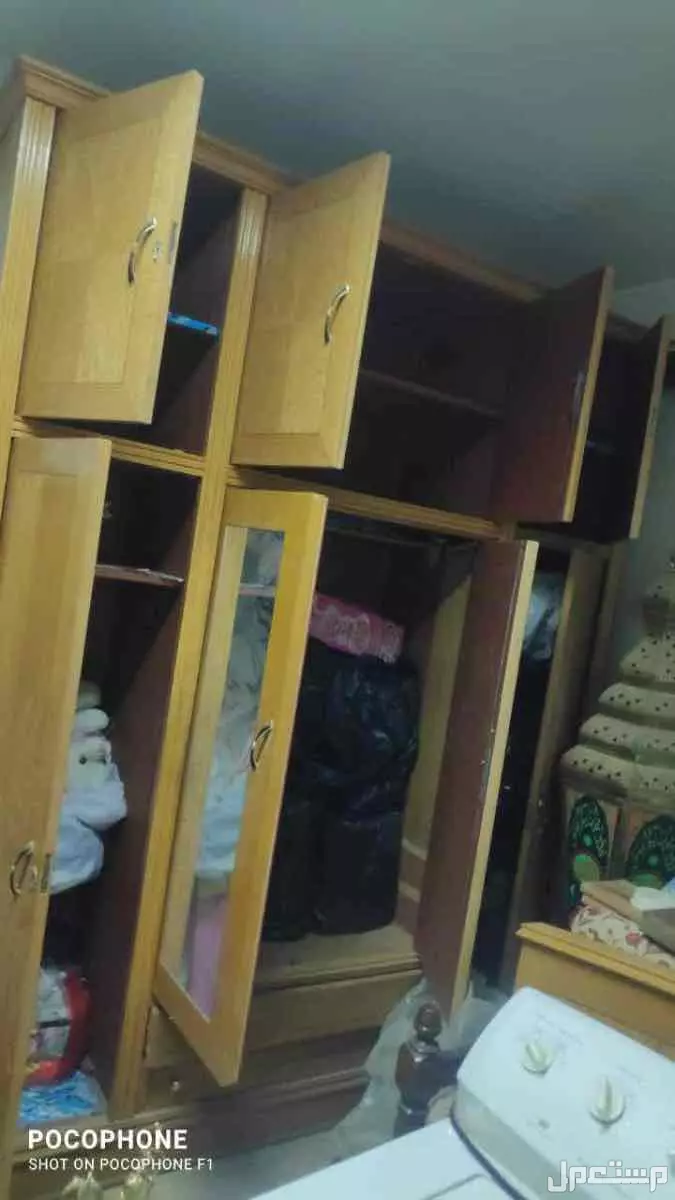 للبيع غرفه نوم ممتازه  خشب دمياط بسعر 30 ألف