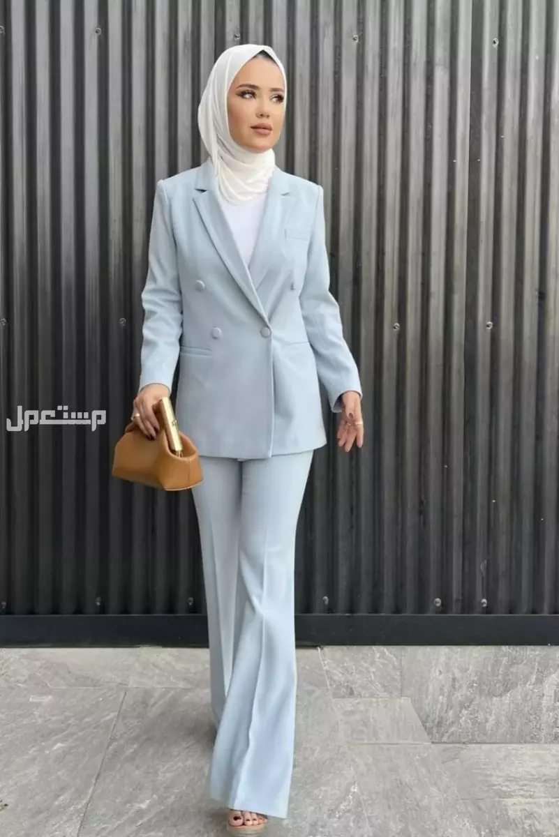 تشكيلة بدلات أوفر سايز للمحجبات 2025 بالصور ملابس أوفر سايز للمحجبات صيفي