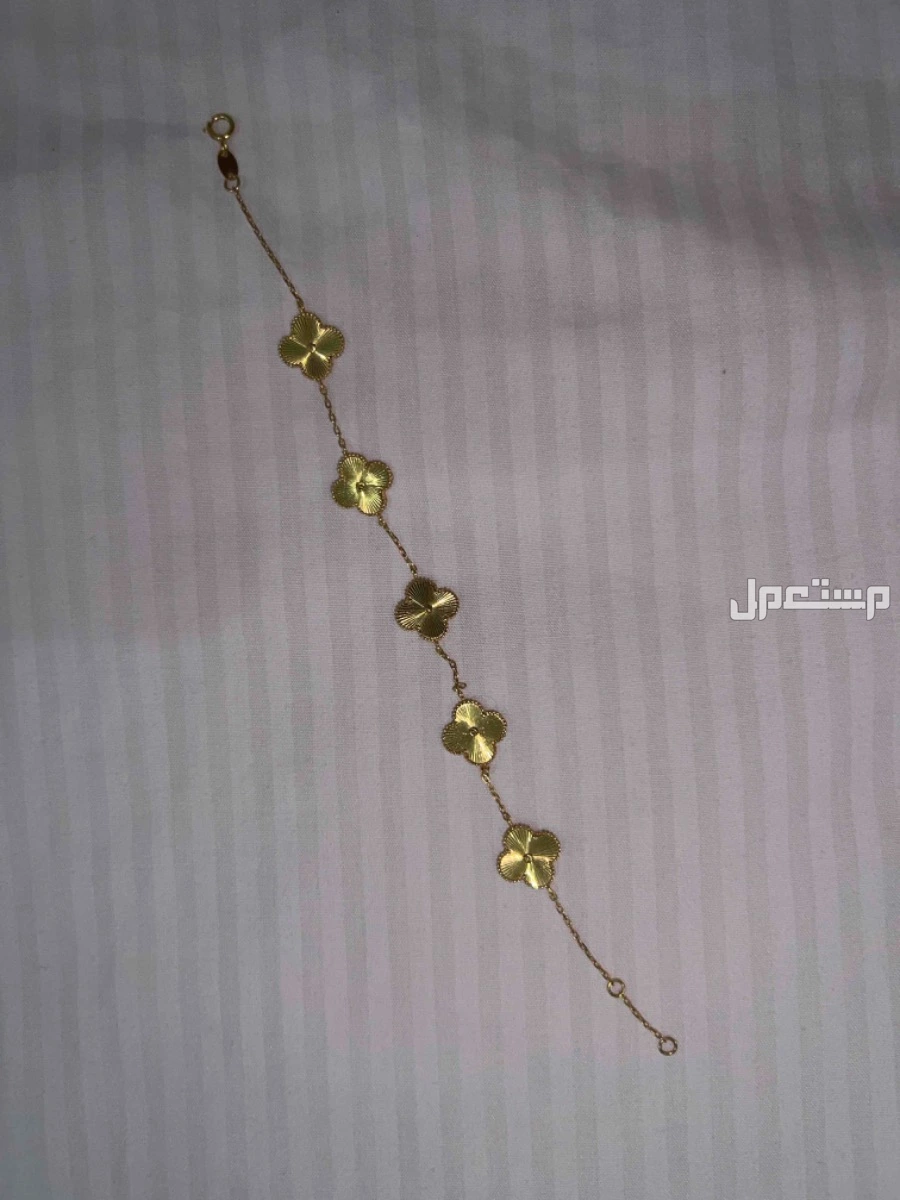 اسوارة ذهب خالص عيار 21 ماركة فان كليف اسوارة ذهب عيار 21