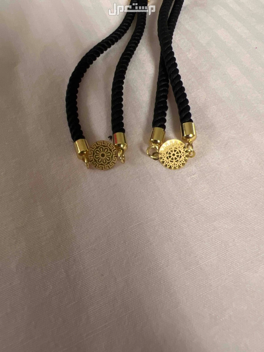 اساور ذهب اشكال مختلفة ( فراشة - مستطيل - 2 دائرة )