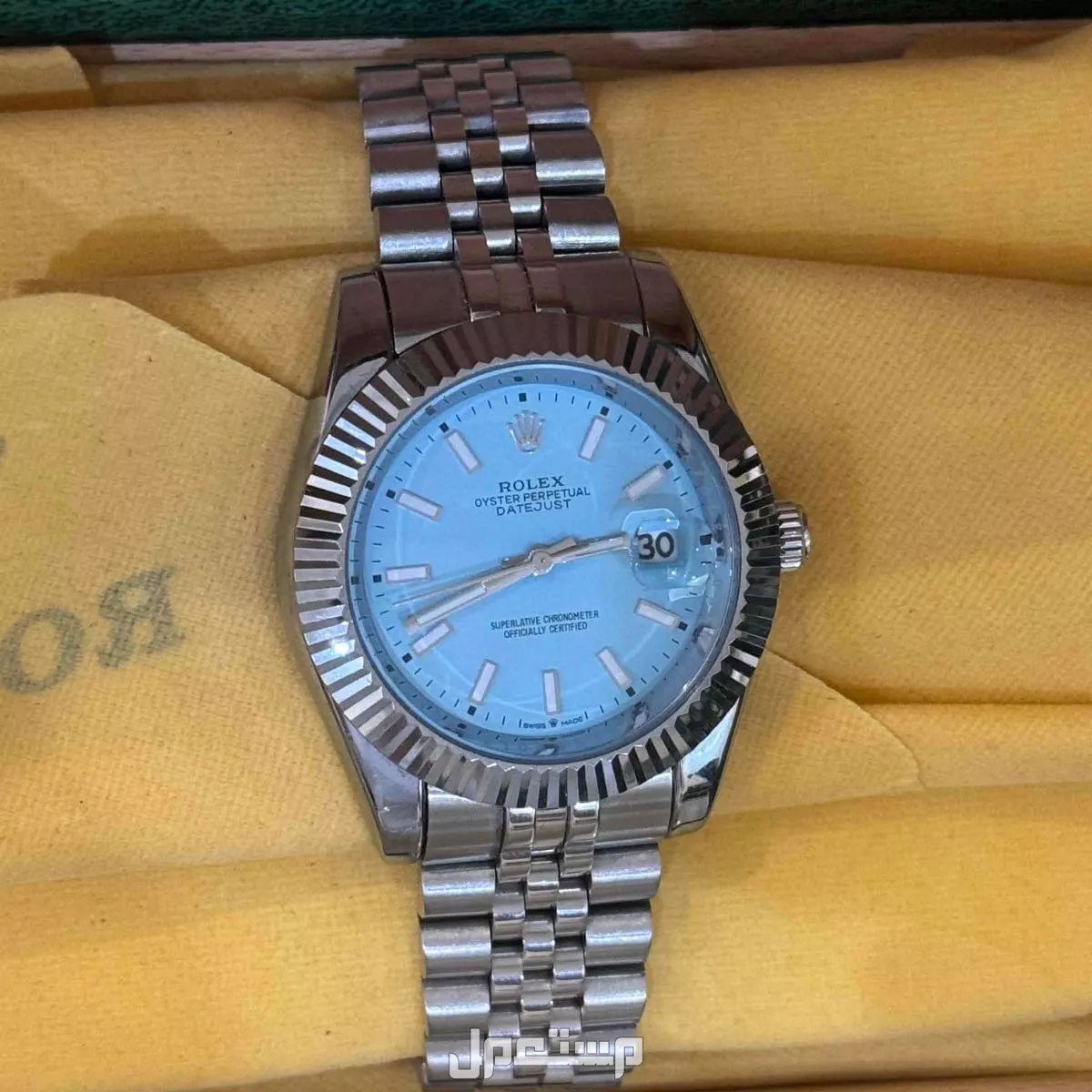ساعة رولكس سماوي  في أبهــــا بسعر 200 ريال سعودي