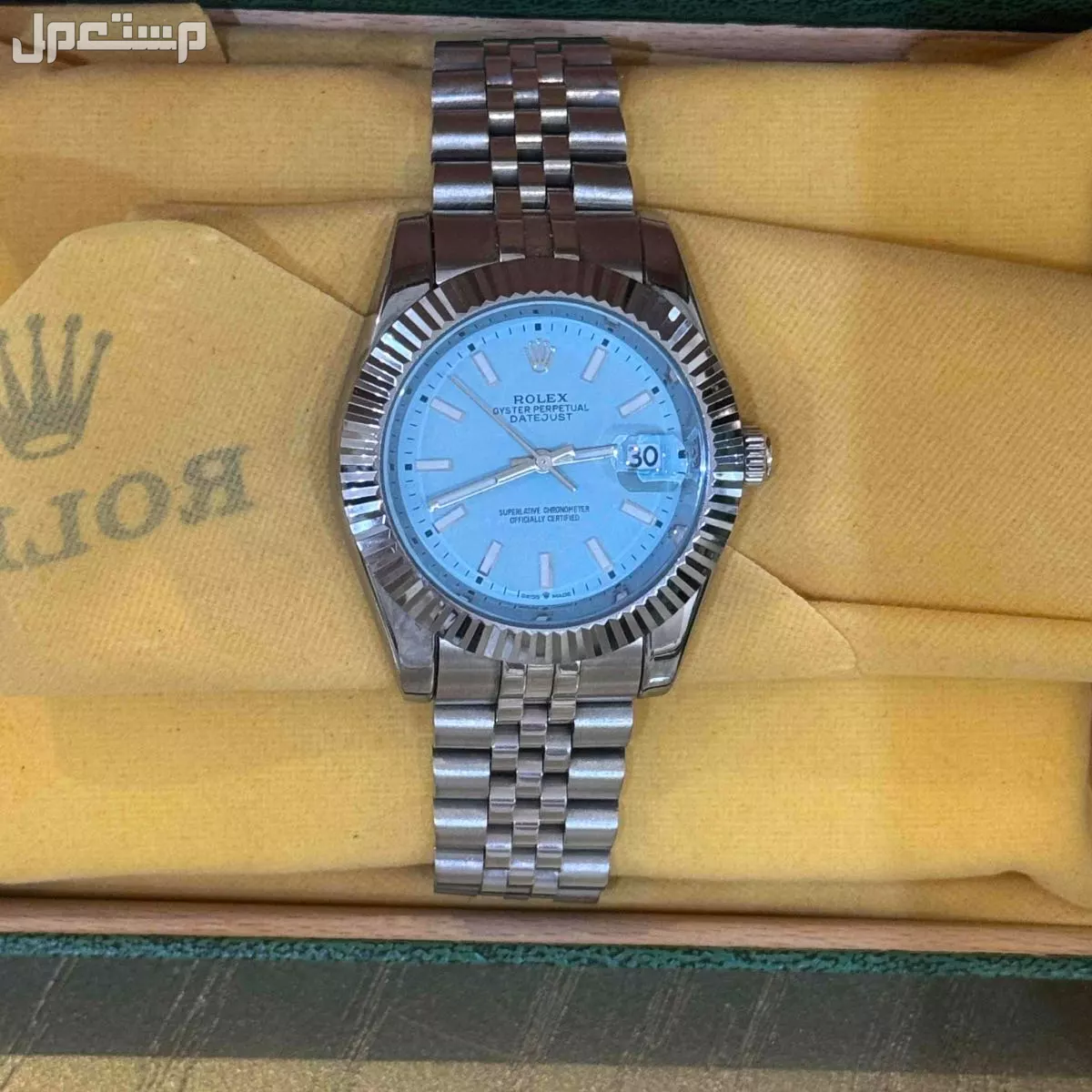 ساعة رولكس سماوي  في أبهــــا بسعر 200 ريال سعودي