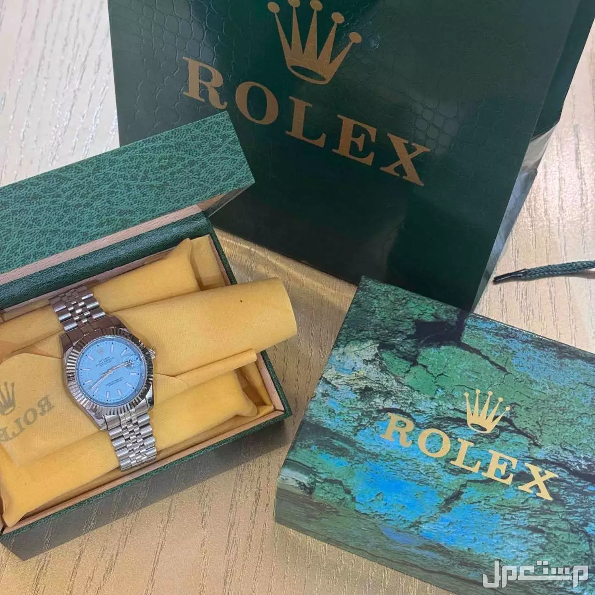 ساعة رولكس سماوي  في أبهــــا بسعر 200 ريال سعودي
