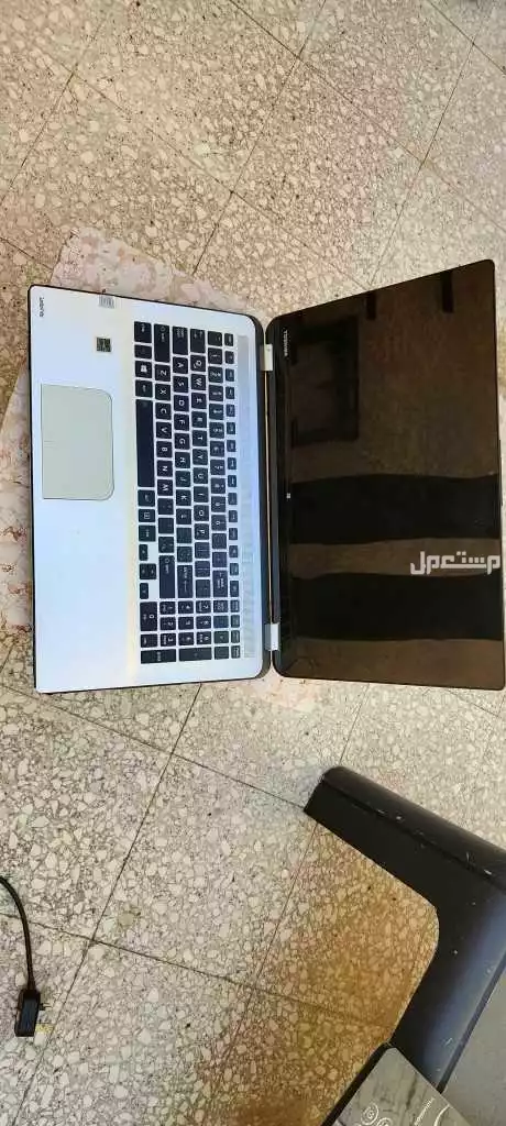 توشيبا ستالايت إنتل كور آي 5 رصاصي شاشة مقاس 15.6Toshiba satellite Intel core i5 selver 15.6 screen ماركة توشيبا في الطائف بسعر 800 ريال سعودي