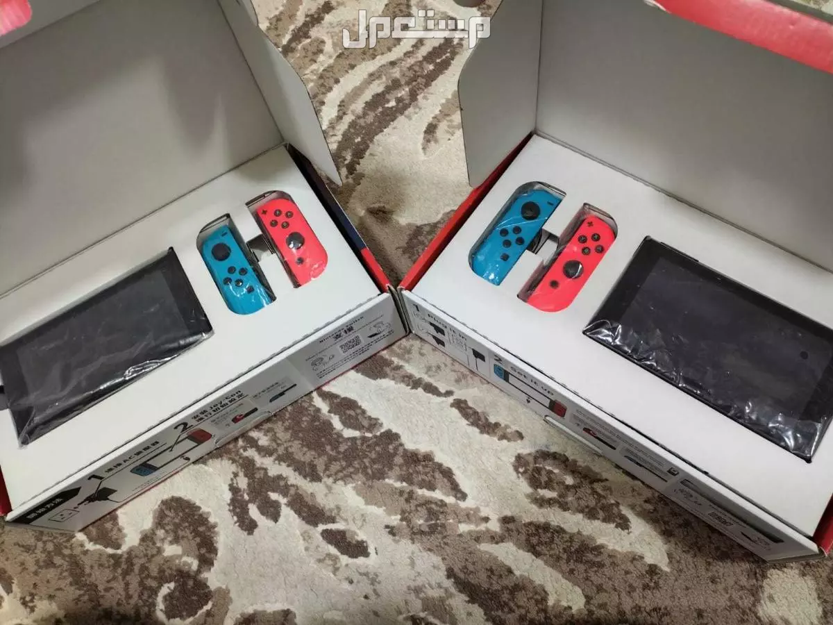 ننتيندو سويتش بحاله ممتازه جدا جدا جدا