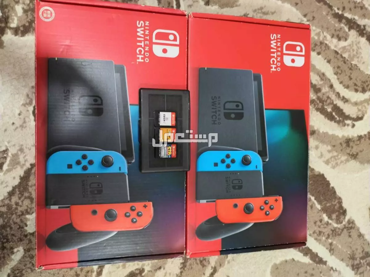 ننتيندو سويتش بحاله ممتازه جدا جدا جدا