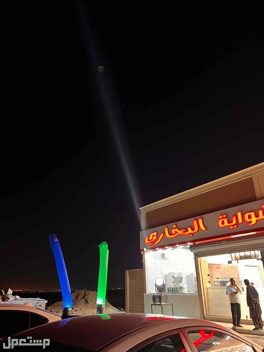 تأجير بالونات راقصة لفتح محلات تجارية جديدة