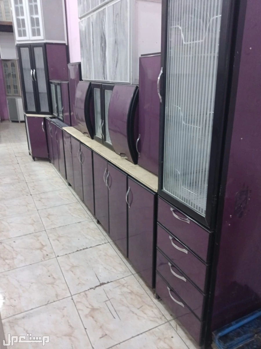 مطابخ مستعمله تشبه الجديد بسعر 1500 ريال