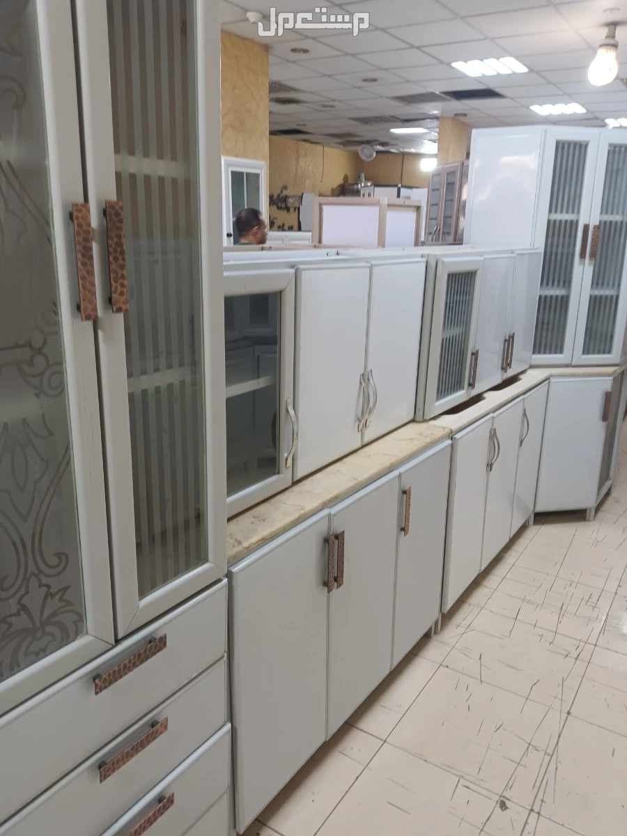 مطابخ مستعمله تشبه الجديد بسعر 1500 ريال