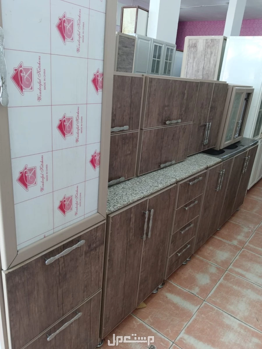 مطابخ مستعمله تشبه الجديد بسعر 1500 ريال