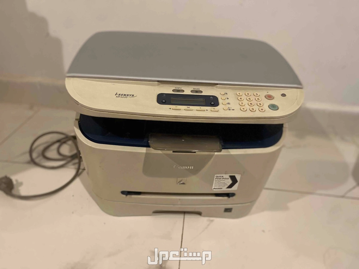 للبيع طابعات وطارلة كوي ومودم ولوحة