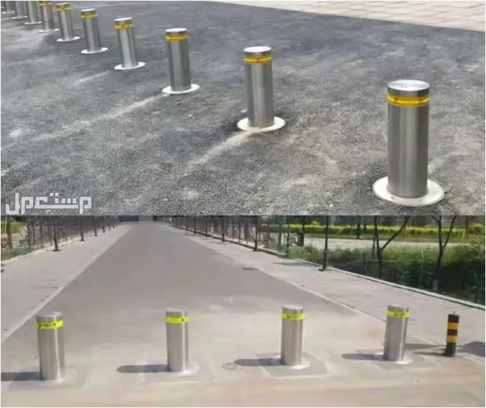 حاجز هيدروليكي  عمودى قابل للسحب الأوتوماتيكي