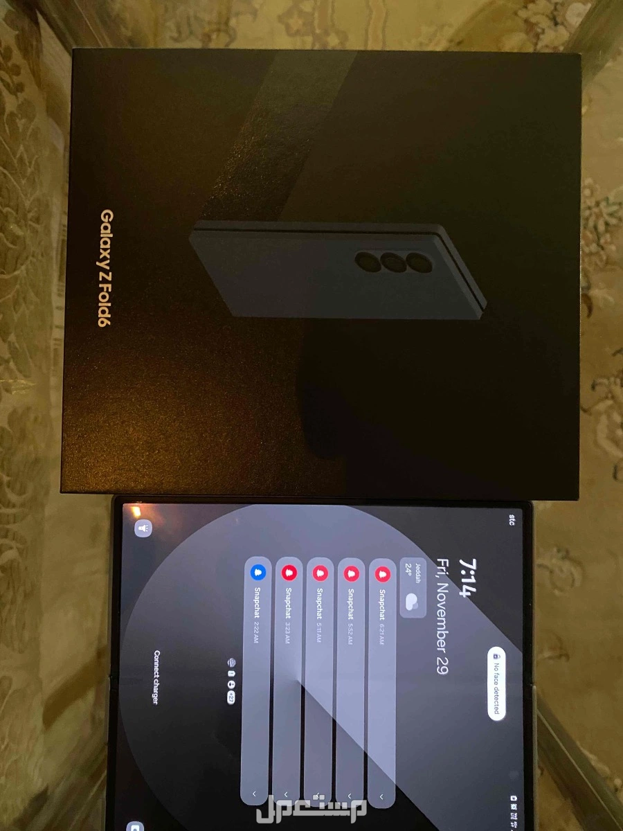 Samsung Galaxy Z Fold 6 سامسونج جلكسي زي فولد 6 مستعمل جديد