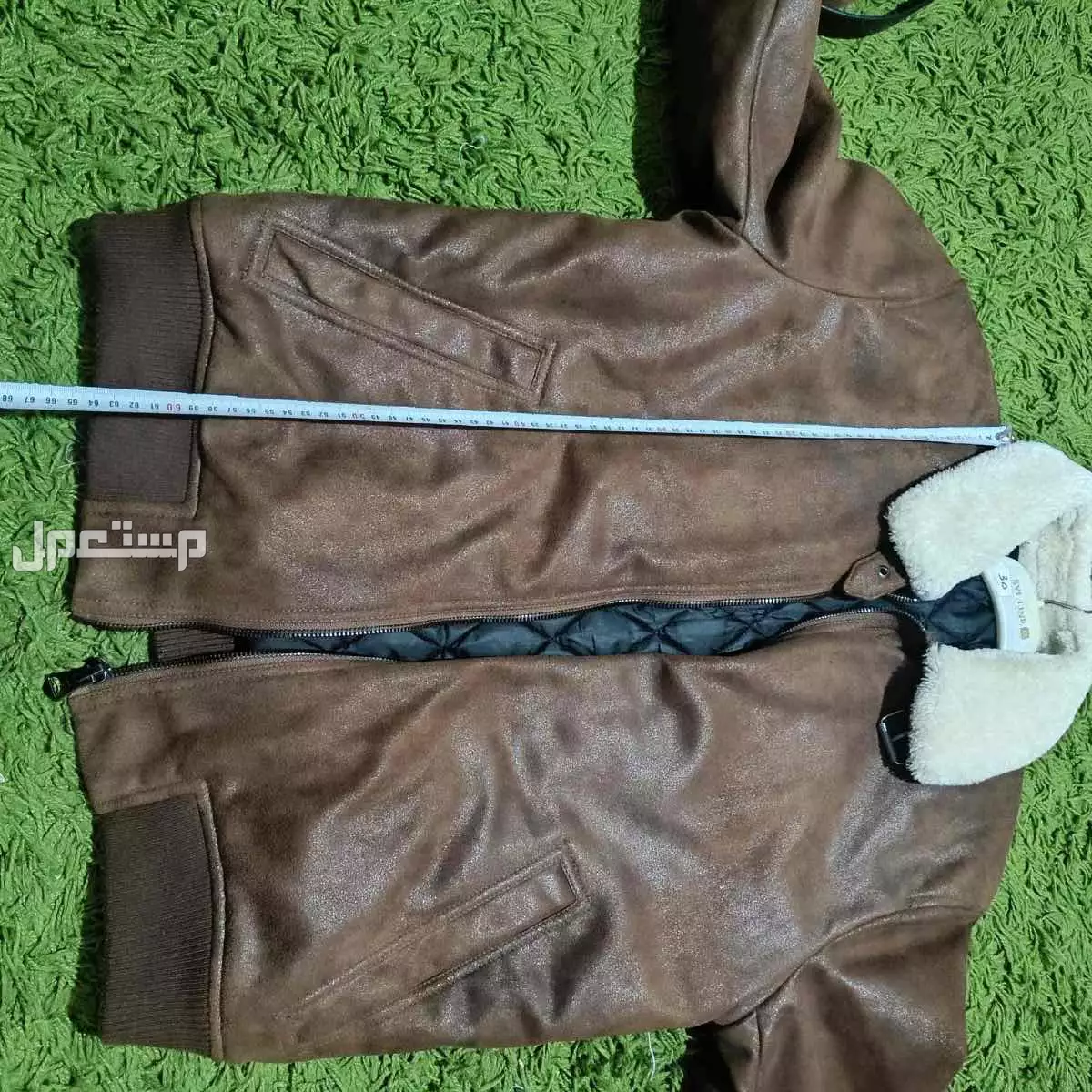 جاكيت رجالي من زارا جديد مقاس M بني غامق