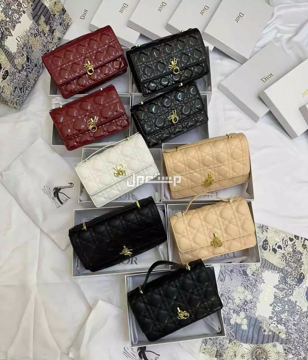 شنط ماركة ديور ماستر كوالتي حجمين