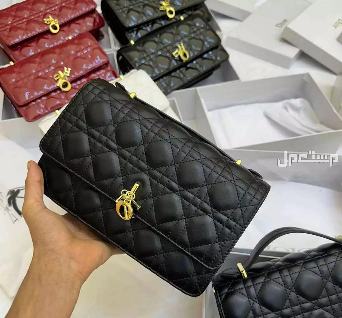 شنط ماركة ديور ماستر كوالتي حجمين