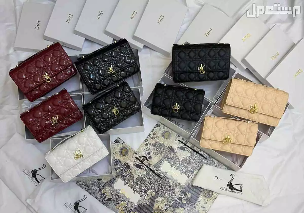 شنط ماركة ديور ماستر كوالتي حجمين