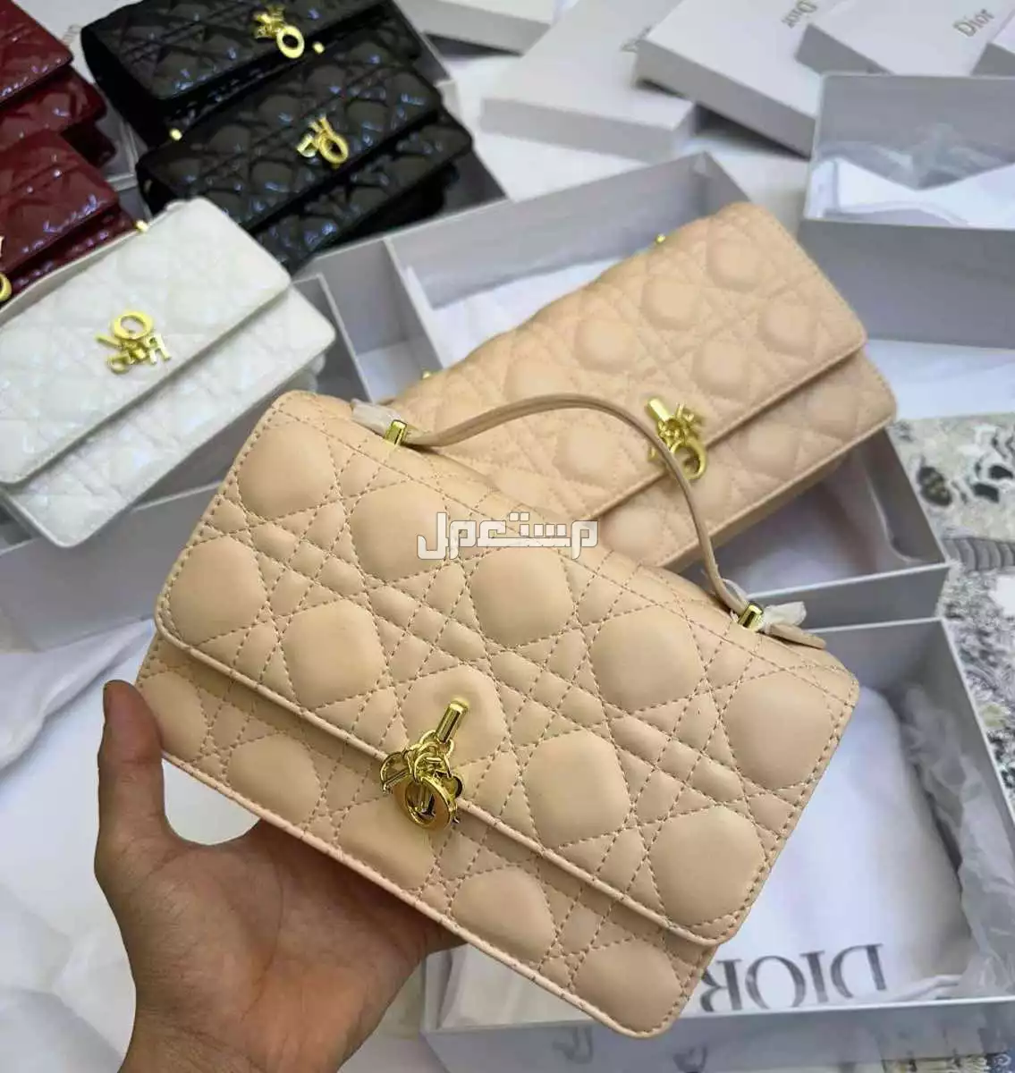 شنط ماركة ديور ماستر كوالتي حجمين