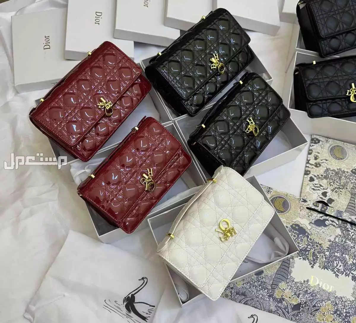 شنط ماركة ديور ماستر كوالتي حجمين