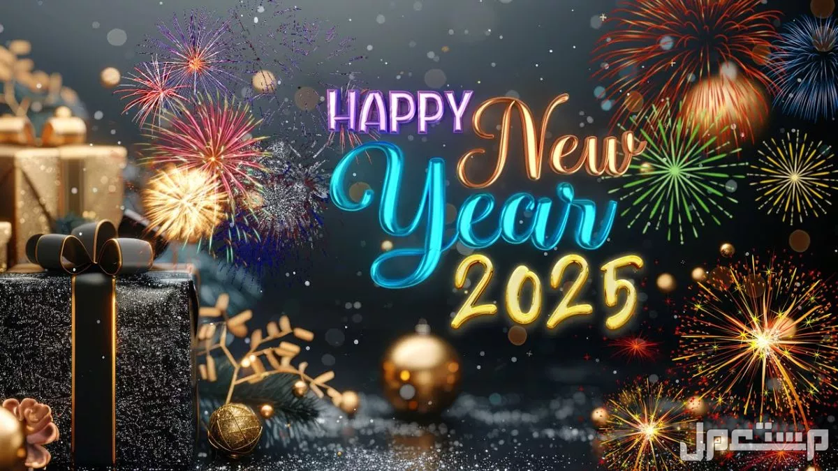 أجمل كلمات ورسائل تهنئة بالسنة الجديدة 2025 (صور) صور العام الجديد 2025