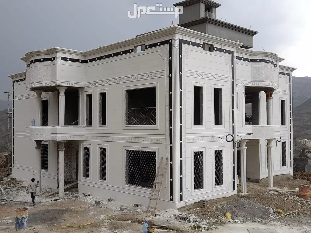 ديكور خارجي تشطيب جميع واجهات المباني تصاميم واجهات حديثة بديل الحجر