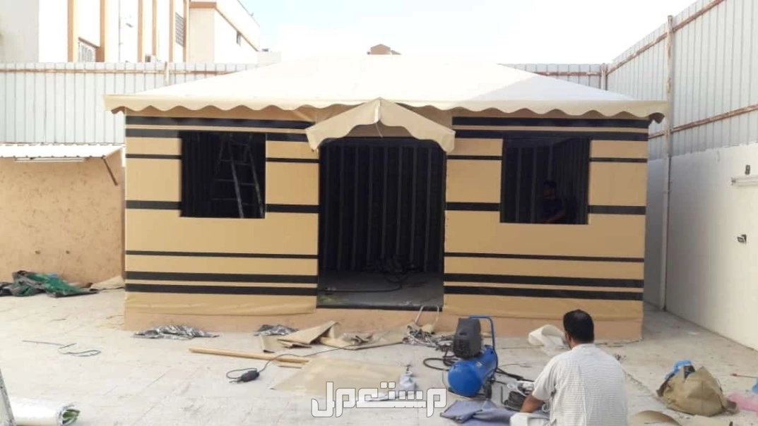 مورد مظلات والسواتر وبيوت الشعر