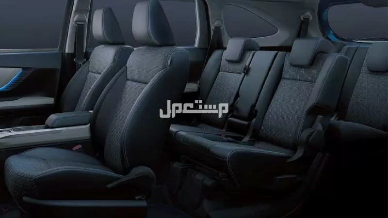 أسعار تويوتا فيلوز 2025 لدى وكيلها عبداللطيف جميل مقاعد الصف الثالث في تويوتا فيلوز 2025