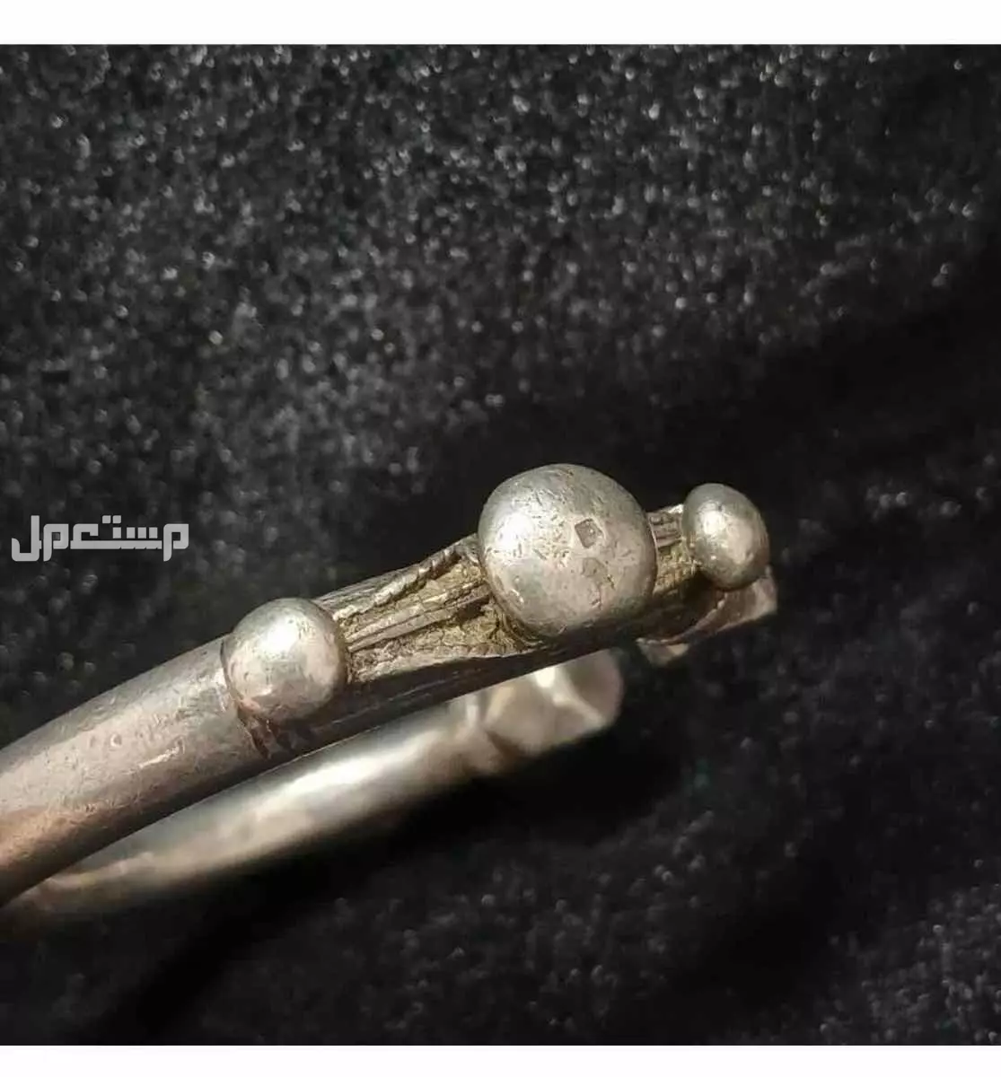 سوار اسوارة فضة قديمة أنتيك، ثقيلة 89 غرام
