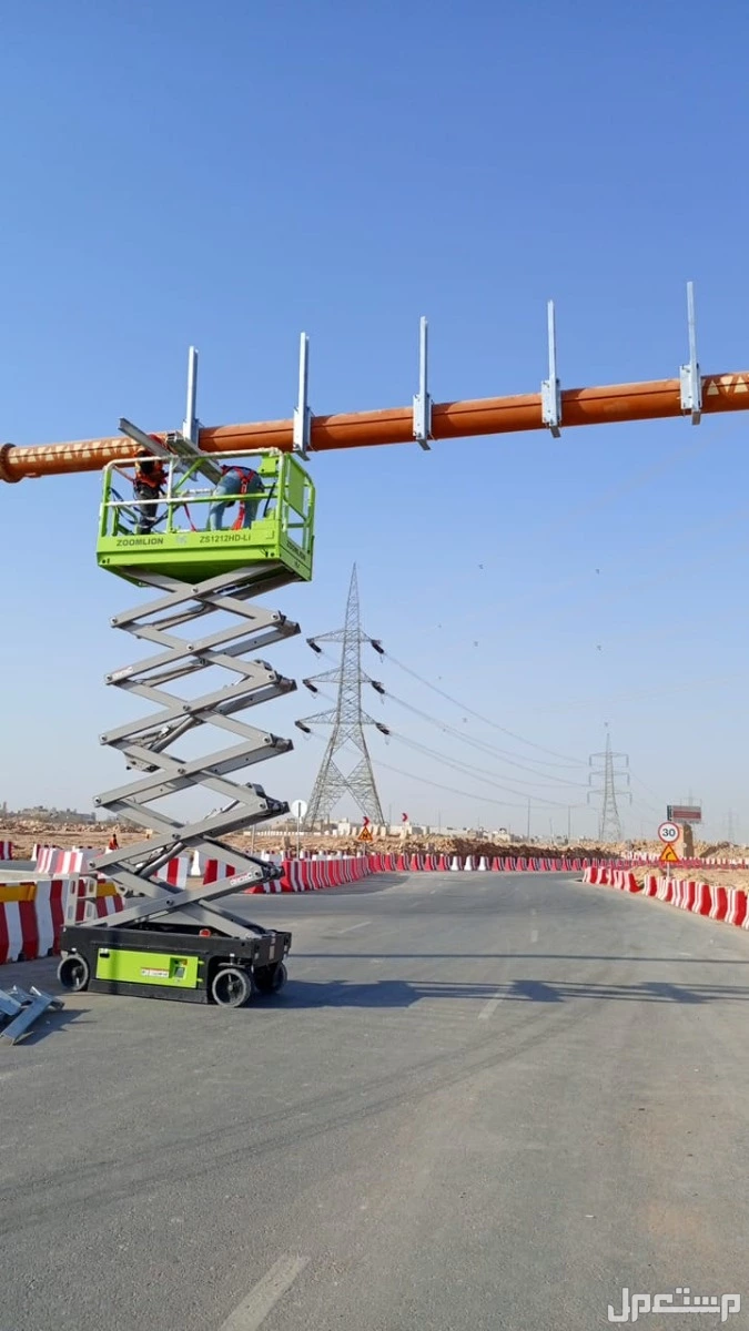 سيزر لفت 14متر للايجار موديل 2024