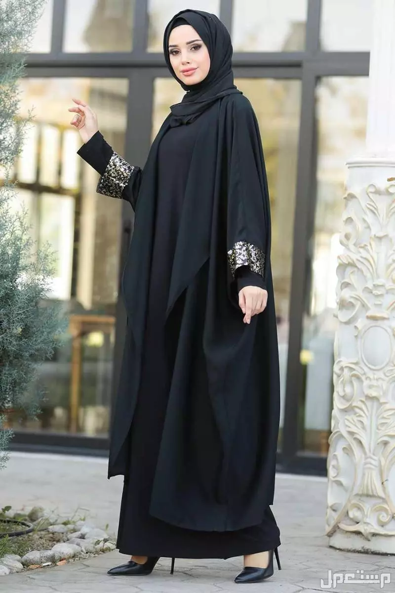 قصات عبايات تفصيل خليجي: التصميمات والمميزات والأسعار مع الصور عبايات تفصيل واسعة وانيقة