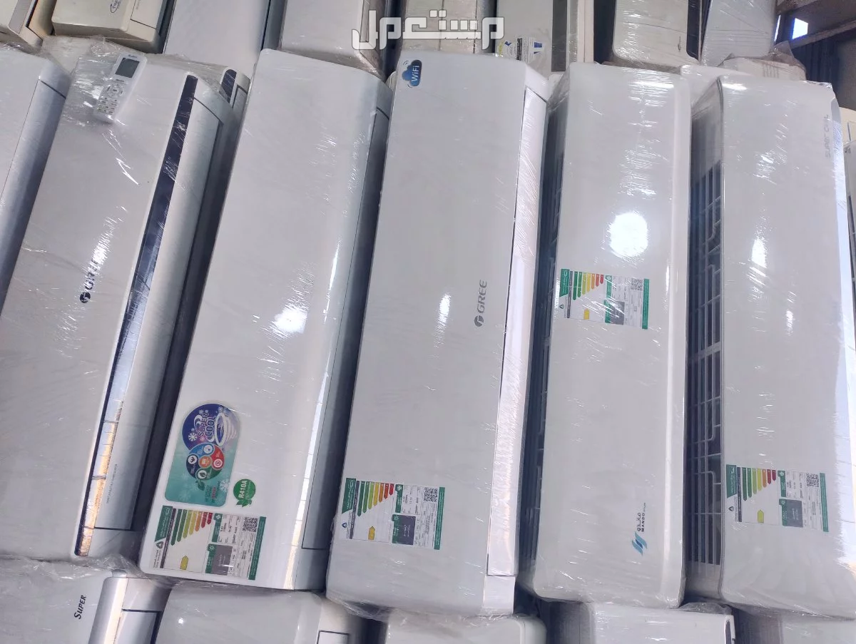 Used split air conditioners, almost new, with installation and delivery