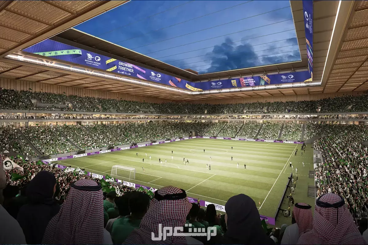 جميع الملاعب والمدن المستضيفة لكأس العالم 2034 في السعودية ملعب وسط جدة