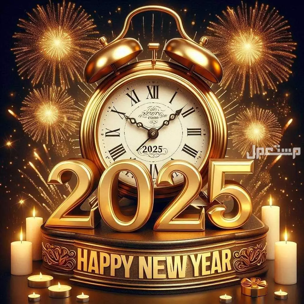 أجمل ما يقال في بداية السنة الجديدة 2025 للأهل والأصدقاء (صور) عبارات تهنئة عام 2025