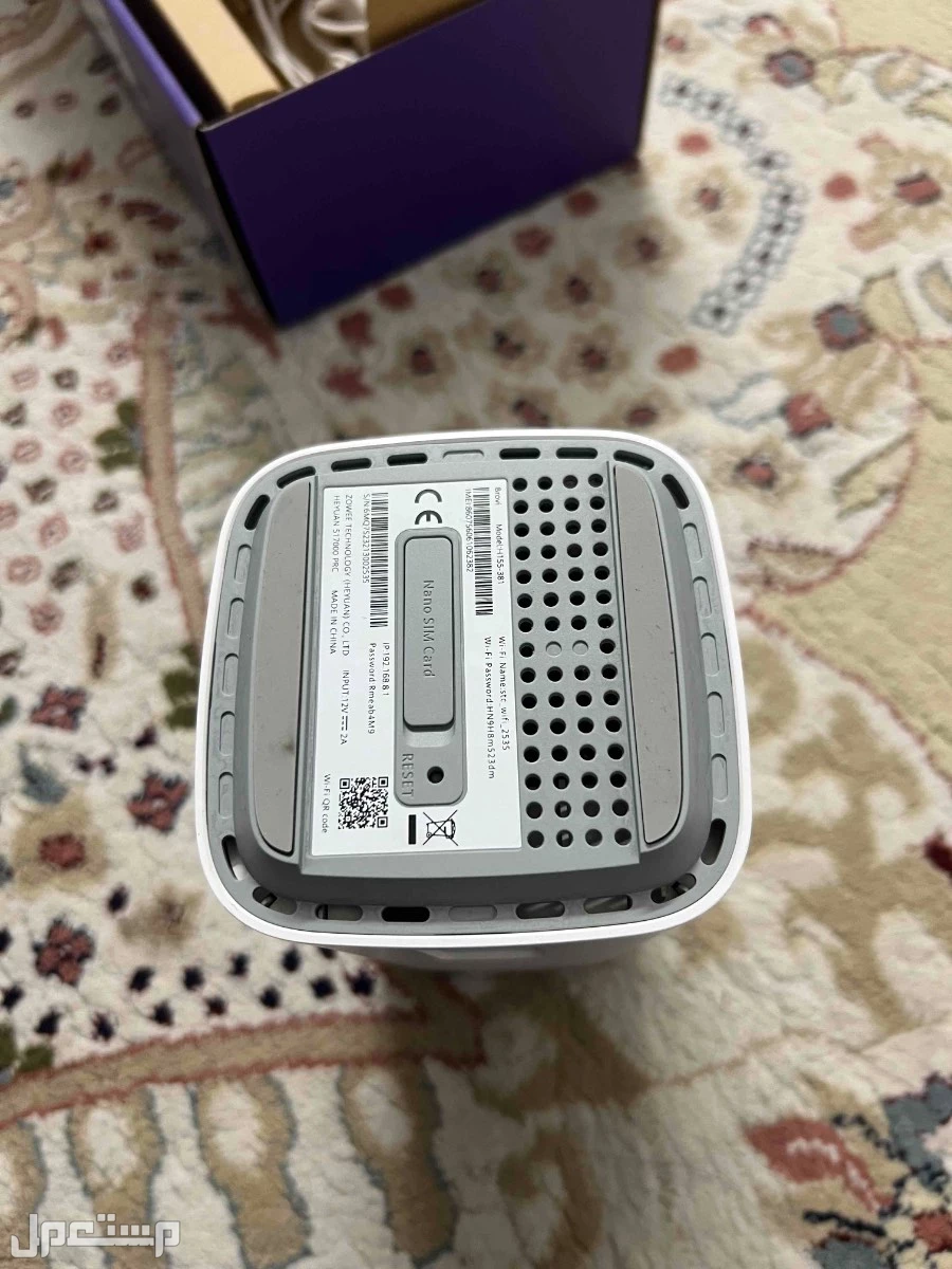 للبيع هواوي راوتر  5G لم استخدمه لا شهر ولم اعد احتاجها