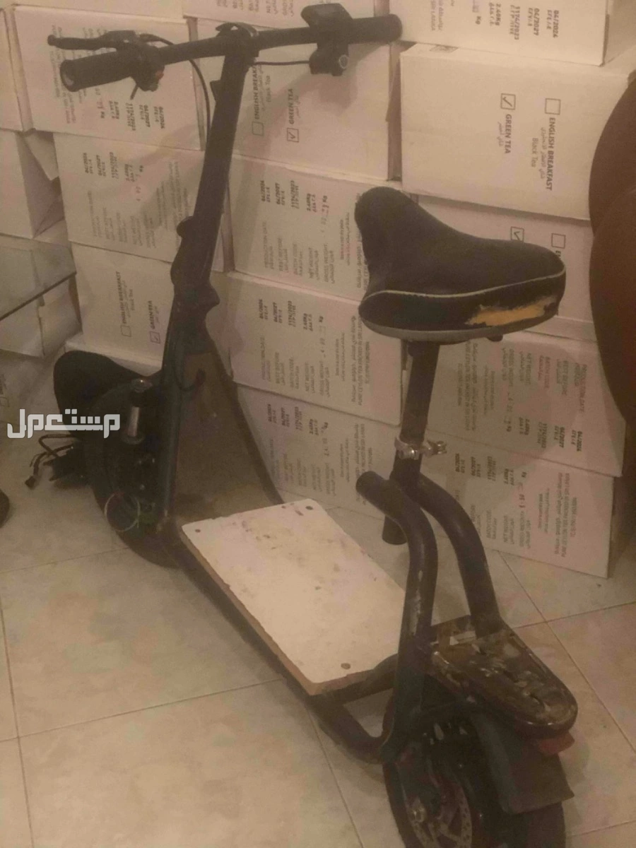 سكوتر كهربائي ابو سلة قطع جديده 500 ريال