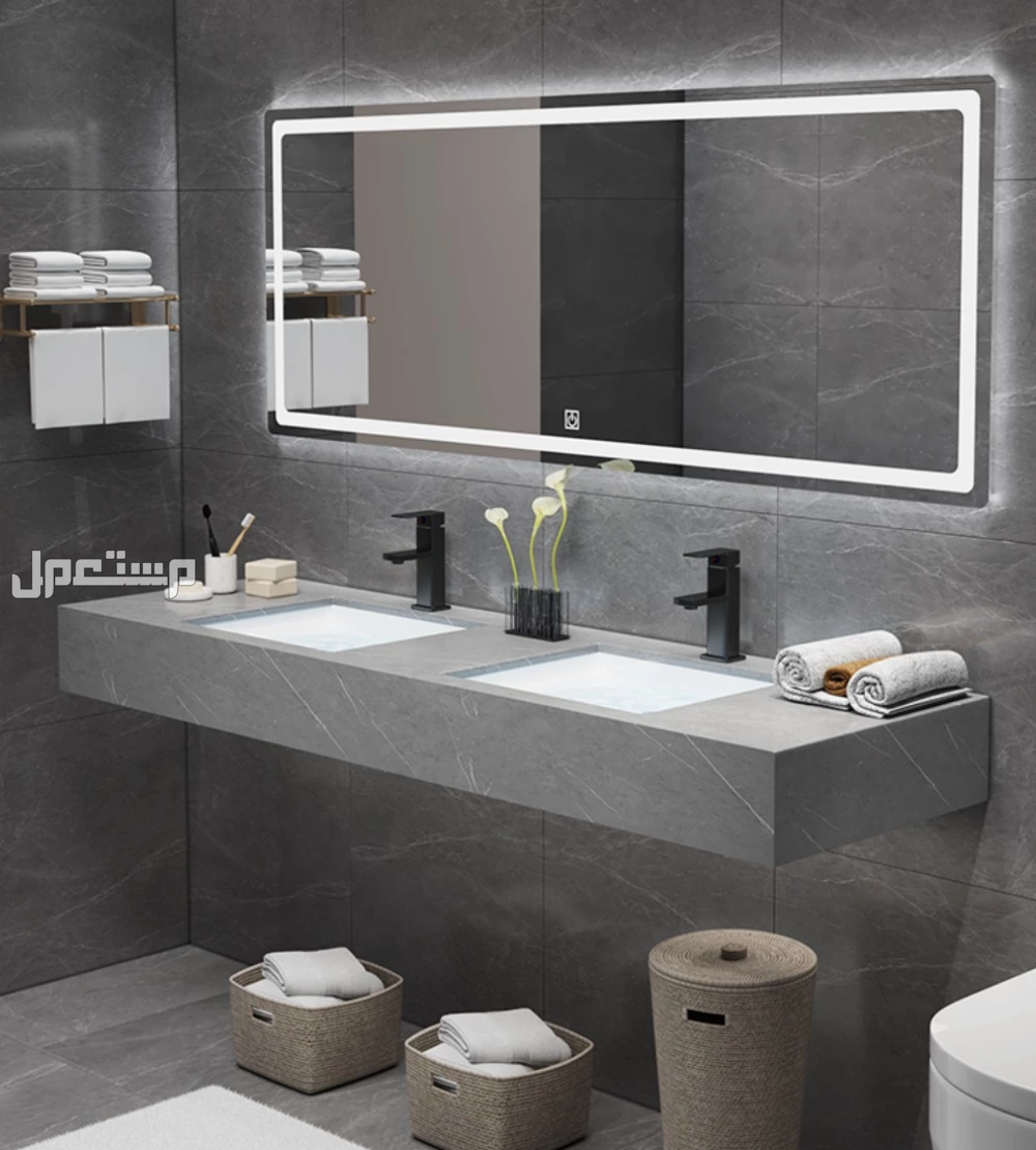 أفضل أشكال مغاسل الحمامات 2026 بالصور وأحدث التصاميم المغاسل الذكية للحمام