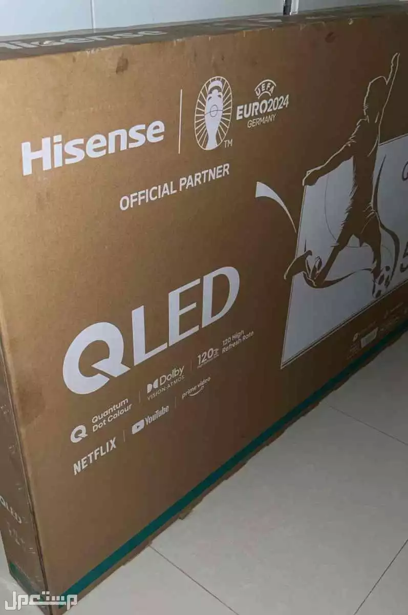 شاشة Hisense  جديدبكرتونه  55 بوصه  في الخرج بسعر 1800 ريال سعودي
