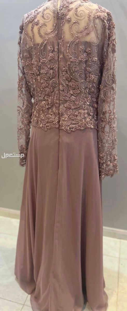 فستان سهره مطرز تصميم خاص  برقبع علويه مريحة