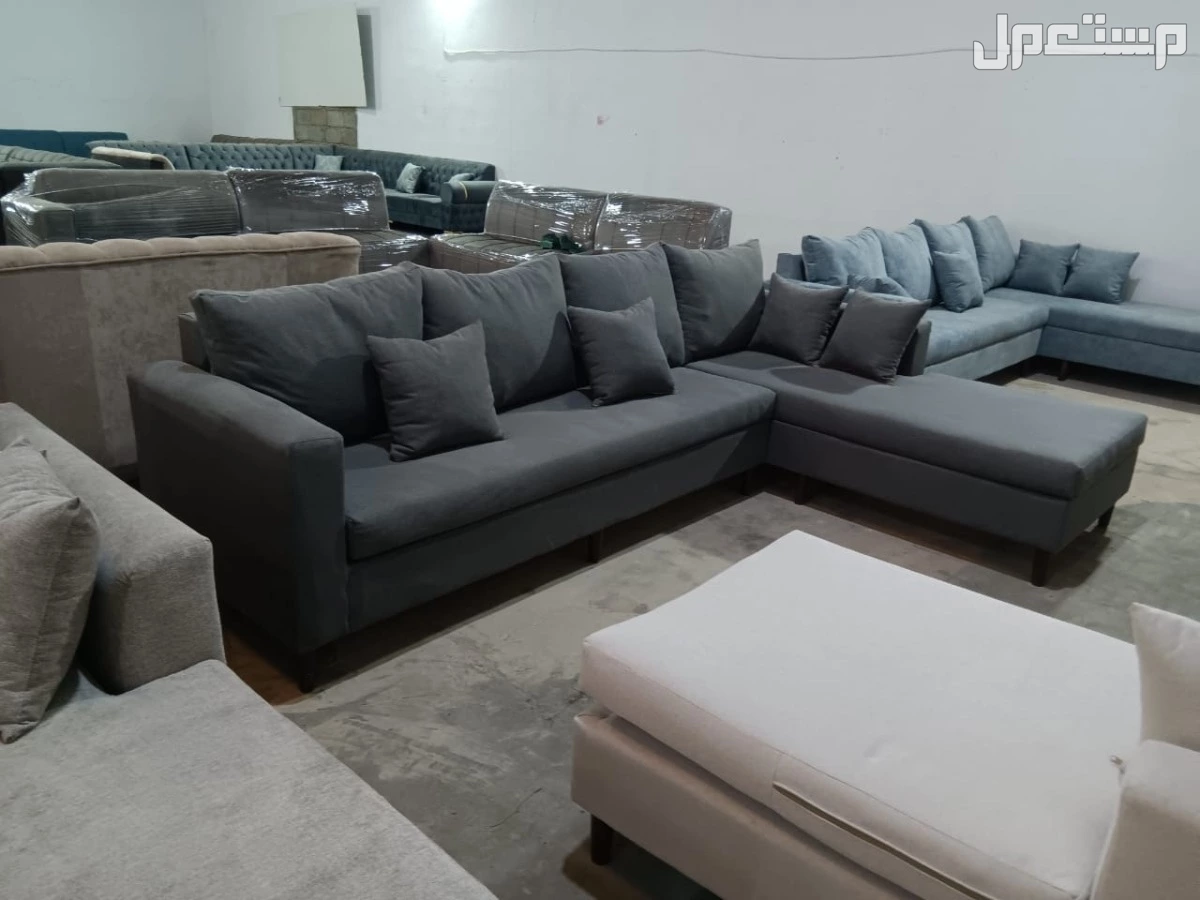 كنب جديد جاهز للبيع شامل التوصيل بالرياض